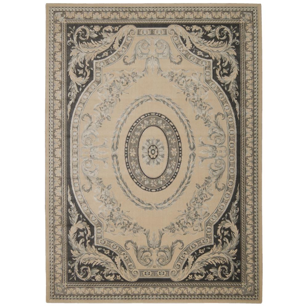 Nourison MA200 Platine 3 Ft.5 In. x 5 Ft.5 In. Indoor/Outdoor Rectangle Rug in  Ivory